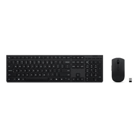 Lenovo 4X31R64325 keyboard Mouse included Office RF Wireless + Bluetooth French Black
