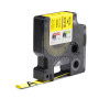 DYMO ® Rhino Industrial Heat-Shrink Labels, 1/2" Tube, Black Print on Yellow