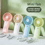 Mini ventilateur portatif à pile, portable pour l'été et pour l'extérieur (piles non incluses) - Gris
