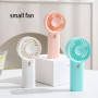 Mini Handheld Fan, Battery Operated, Portable for Summer and Outdoor Use (Batteries Not Included) - Pink