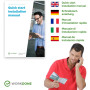 WORKDONE Pack 3u. - Plateau Caddy HDD 3.5" - Compatibles avec serveurs Dell PowerEdge (Lot de 3)