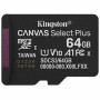 Carte microSDXC Kingston Canvas Select Plus - 64 Go
