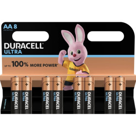 Duracell Ultra Power Batterie à usage unique AA Alcaline - 8 batteries
