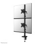 Neomounts DS60-600BL2V monitor mount / stand 32" Desk Black