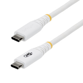 StarTech.com S2CEPR3MW-USB-CABLE USB cable USB 2.0 118.1" (3 m) USB C 0.48 Gbit/s 240 W White