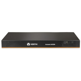 Vertiv Avocent AV 3216 commutateur écran, clavier et souris Grille de montage Noir