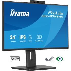 iiyama ProLite XB2497HSNH-B1 24IN IPS LCD 4MS 1920X1080 350CD/M2 HDMI/DP/USB 2 computer monitor 23.8" 1920 x 1080 pixels Full
