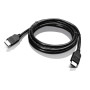 Lenovo 2.0m HDMI HDMI cable 78.7" (2 m) HDMI Type A (Standard) Black