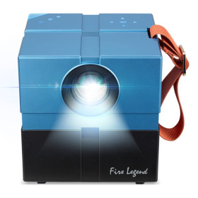 Acer AOPEN QH12a Standard throw projector 135 ANSI lumens LED 720p (1280x720) Blue