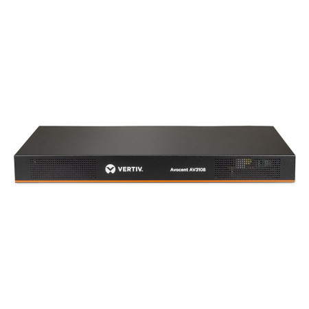 Vertiv Avocent AV 3108 KVM switch Rack mounting Black
