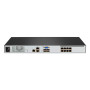 Vertiv Avocent AV 3108 commutateur écran, clavier et souris Grille de montage Noir
