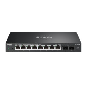 TP-Link ES210X-M2 commutateur réseau Géré 2.5G Ethernet (100/1000/2500) Montage sur le bureau ou sur le mur Noir