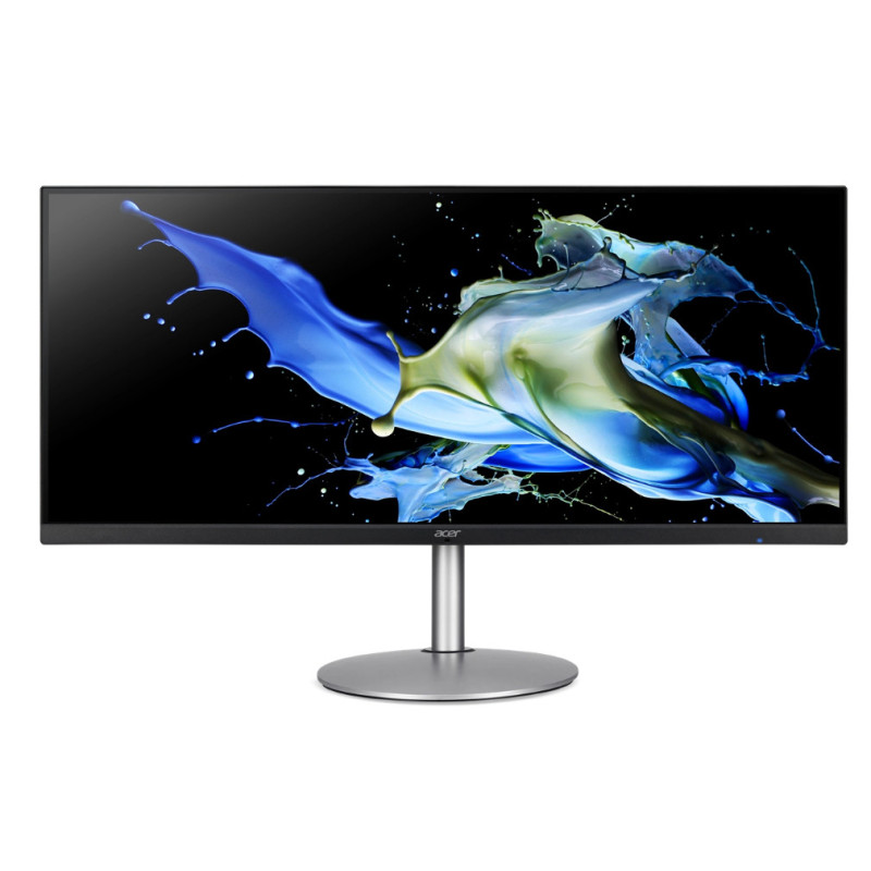 Acer CB342CU écran plat de PC 86,4 cm (34") 3440 x 1440 pixels UltraWide Quad HD LCD Noir, Argent