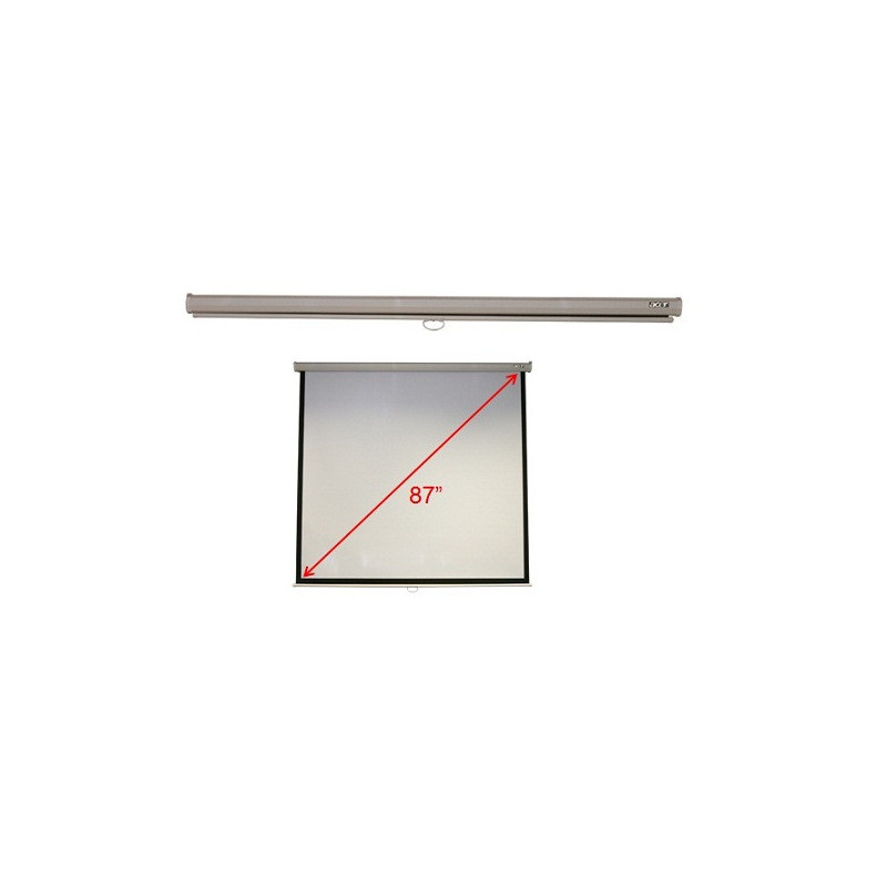 Acer M87-S01MW écran de projection 2,21 m (87") 1:1