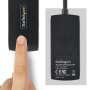 StarTech.com 4KUSBC-WIRELESS-65FT extension audio/video Émetteur et récepteur AV Noir
