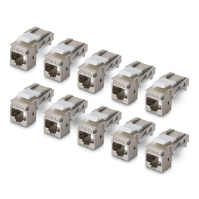 StarTech.com C6AKEYTLSTP9010PK keystone module