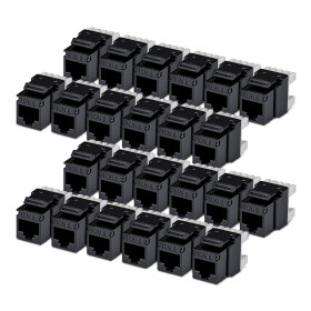StarTech.com C6KEY110180BK24PK Module Keystone