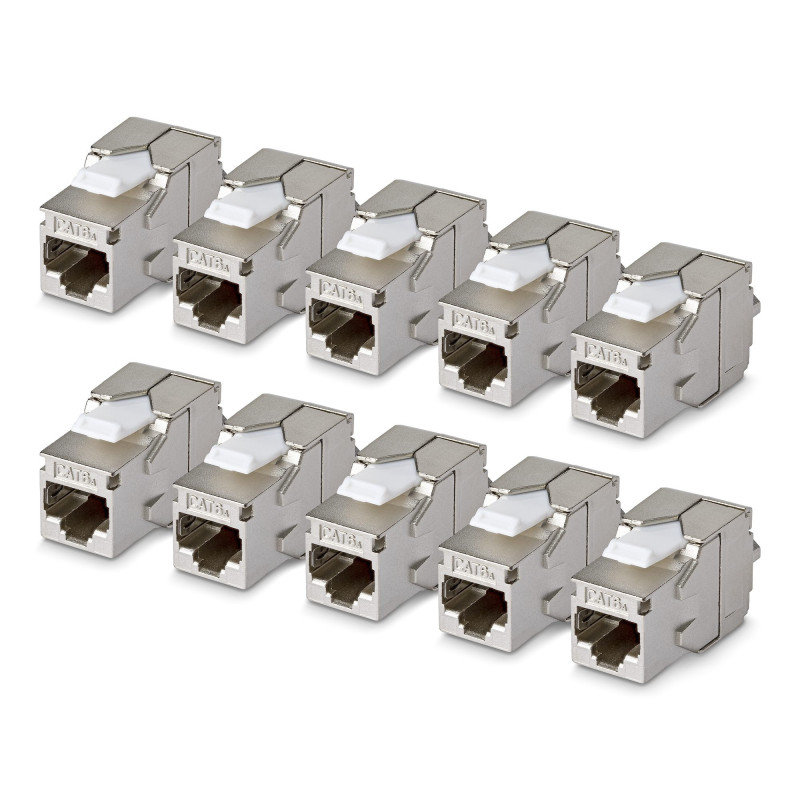 StarTech.com C6AKEYTLSTP18010PK keystone module