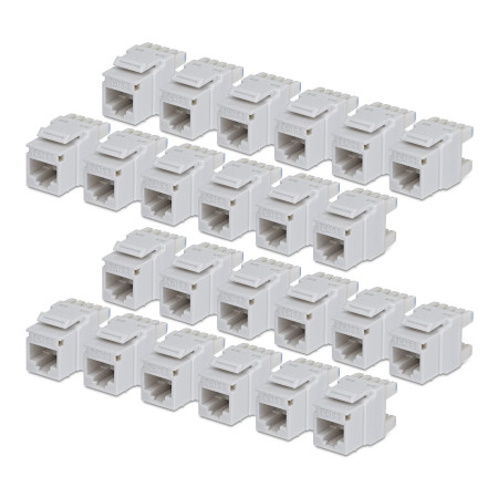 StarTech.com C6KEY110180WH24PK keystone module