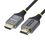 StarTech.com HDMI2-FLEX-4K60-2M HDMI cable 78.7" (2 m) HDMI Type A (Standard) Black, Silver