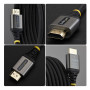 StarTech.com HDMI2-FLEX-4K60-2M HDMI cable 78.7" (2 m) HDMI Type A (Standard) Black, Silver
