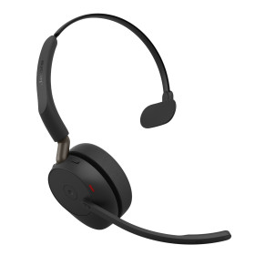 Jabra Evolve3 65 Headset Wireless Head-band Office/Call center USB Type-A Bluetooth Black