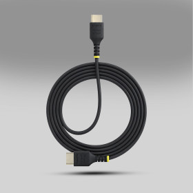 StarTech.com HDMI21-CBL-SLIM-50C HDMI cable 19.7" (0.5 m) HDMI Type A (Standard) Black