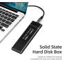 Abauoat Boîtier M.2 SSD NVME,USB Adaptateur Externe USB3.1 Gen2