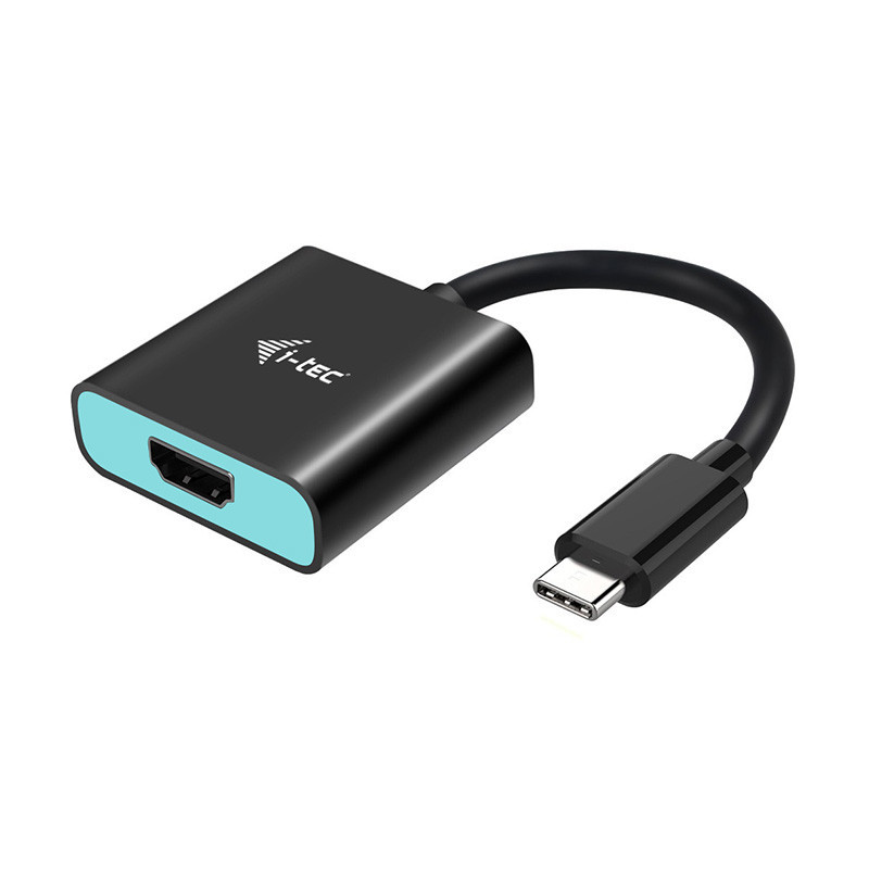 i-tec C31HDMI60HZP video cable adapter 5.91" (0.15 m) USB Type-C HDMI Black, Turquoise