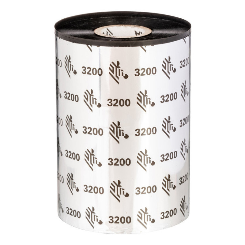 Zebra 3200 Wax/Resin ruban thermique 450 m Noir