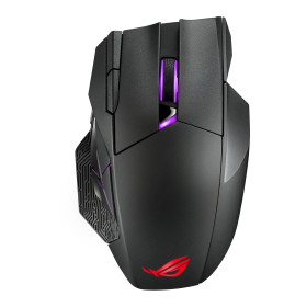 ASUS ROG Spatha X souris Gaming Droitier RF Wireless + USB Type-C Optique 19000 DPI