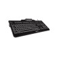 CHERRY KC 1000 SC Clavier filaire lecteur cartes à puce, noir, USB, AZERTY - FR