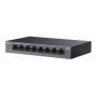 TP-Link LiteWave LS108GP network switch Unmanaged Gigabit Ethernet (10/100/1000) Power over Ethernet (PoE) Black