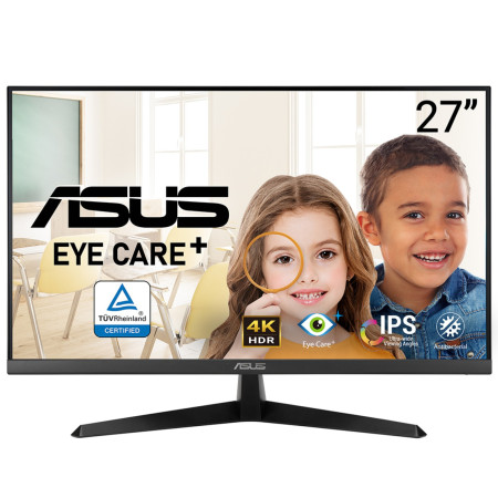 ASUS VY27UQ computer monitor 27" 3840 x 2160 pixels 4K Ultra HD LCD Black