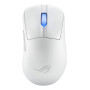 ASUS ROG Keris II Ace Wireless AimPoint White souris Gaming Droitier RF Wireless + Bluetooth + USB Type-A Optique 42000 DPI