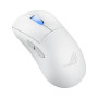 ASUS ROG Keris II Ace Wireless AimPoint White souris Gaming Droitier RF Wireless + Bluetooth + USB Type-A Optique 42000 DPI