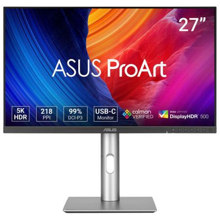 ASUS ProArt PA27JCV écran plat de PC 68,6 cm (27") 5120 x 2880 pixels 5K Ultra HD LCD Noir