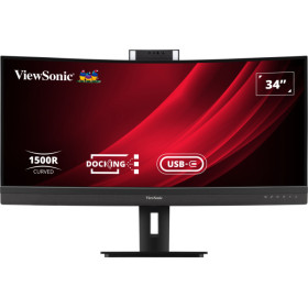 Viewsonic VG3457CV écran plat de PC 86,4 cm (34") 3440 x 1440 pixels UltraWide Quad HD LED Noir