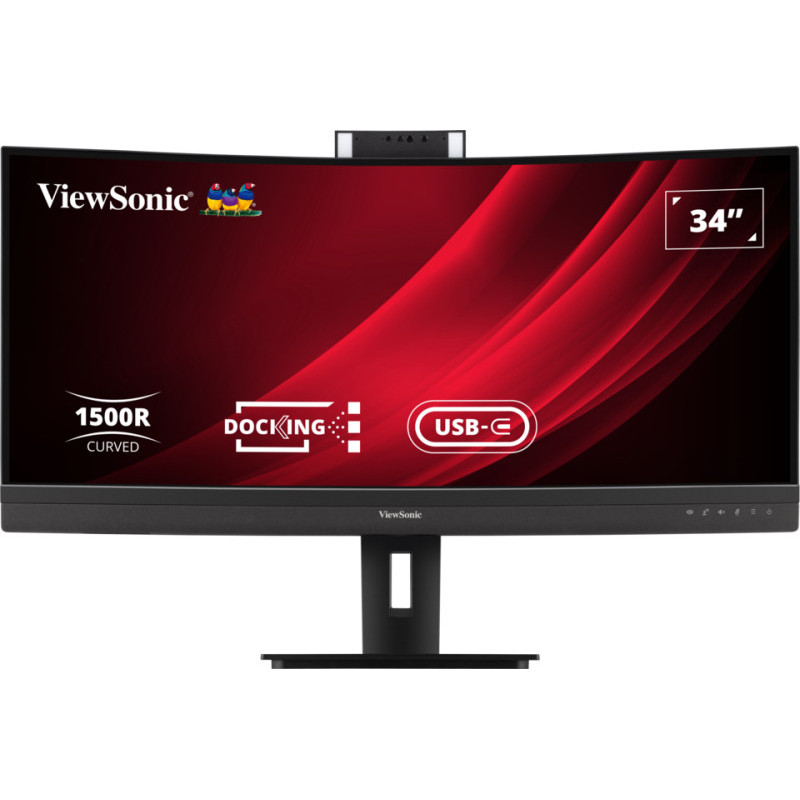Viewsonic VG3457CV computer monitor 34" 3440 x 1440 pixels UltraWide Quad HD LED Black