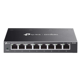 TP-Link Omada ES208G commutateur réseau Géré L2 Gigabit Ethernet (10/100/1000) Noir