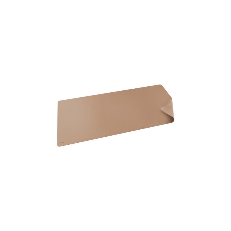 Trust Benya XXL desk pad Polyvinyl chloride (PVC) Beige