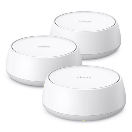 TP-Link DECO BE25(3-PACK) système Wi-Fi maillé Bi-bande (2,4 GHz / 5 GHz) Wi-Fi 7 (802.11be) Blanc 2 Interne