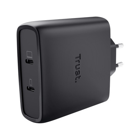 Trust Maxo Chargeur GaN USB-C 100W à 2 ports
