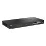 D-Link DGS-1018P Unmanaged Gigabit Ethernet (10/100/1000) Power over Ethernet (PoE) Black