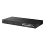 D-Link DGS-1018P Unmanaged Gigabit Ethernet (10/100/1000) Power over Ethernet (PoE) Black