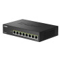 D-Link DMS-108P/E commutateur réseau Non-géré 2.5G Ethernet (100/1000/2500) Connexion Ethernet, supportant l'alimentation via