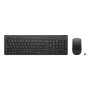 Lenovo 4X31R64453 keyboard Mouse included Office RF Wireless US English Black