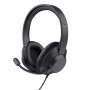 Trust Ayda Max USB Casque Avec fil Arceau Bureau/Centre d'appels USB Type-C / USB Type-A Noir