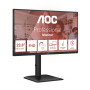 AOC E4 24E4CV computer monitor 23.8" 1920 x 1080 pixels Full HD LED Black
