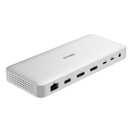 D-Link DUF-901/E laptop dock/port replicator Wired USB4 Gray